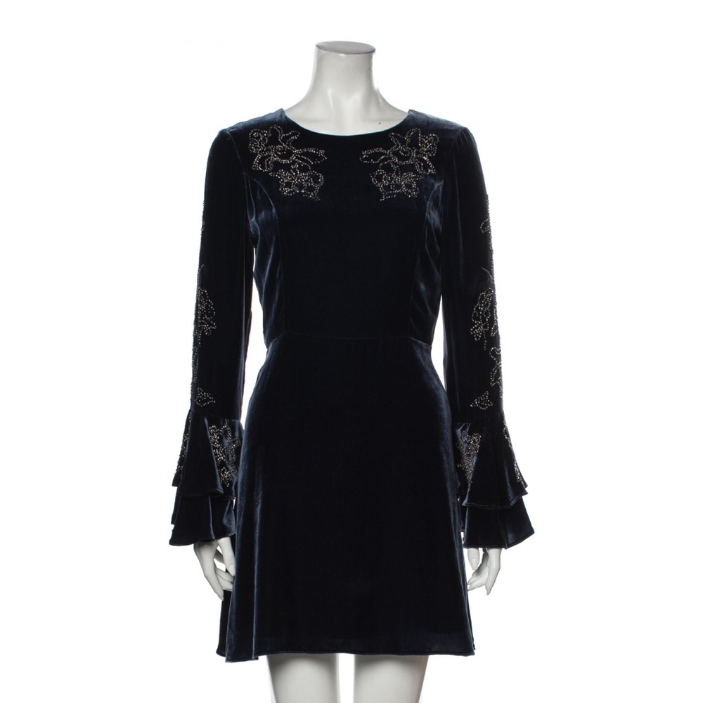 Blue XS parker A- line dress in Excellent condition